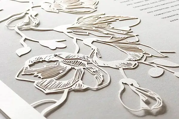 Filigrane Motive und Designs sind im Nu gelasert.