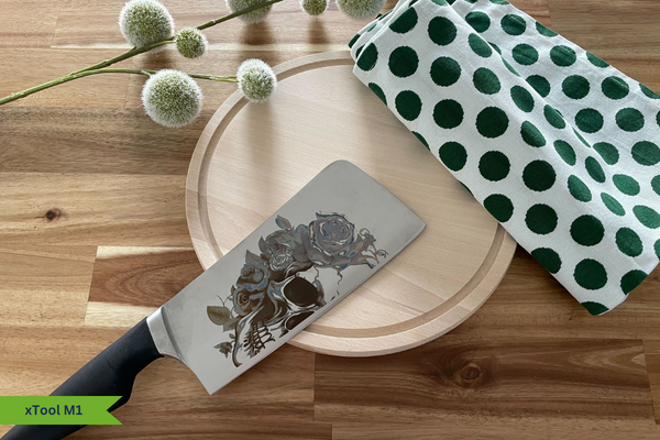 Messer gravieren mit Ihrem xTool M1.
