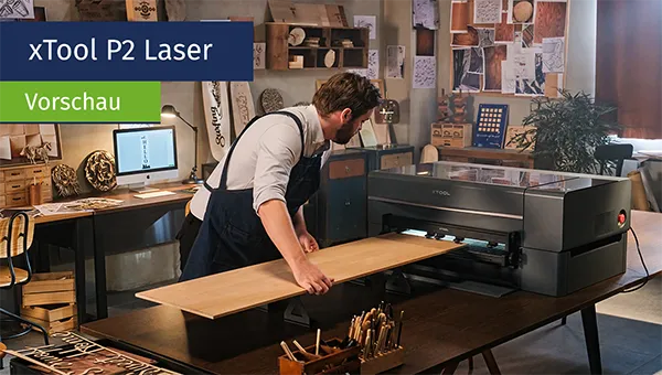 xTool Laser Tutorials auf Youtube.