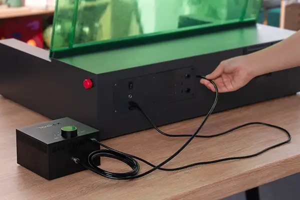 Die intelligente Steuerung passt den Luftstrom automatisch an.