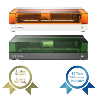 xTool S1 10W Dioden Laser schwarz/weiß - Produktansicht