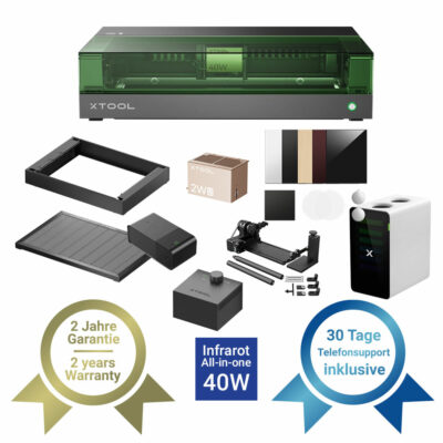 xTool S1 40W Diodenlaser - All in One + IR Modul